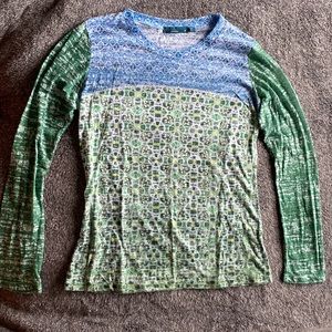 Prana womens long sleeve shirt
